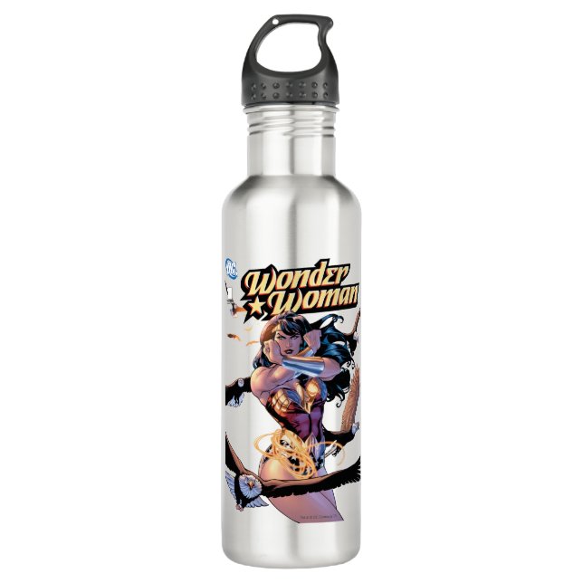 Wonder Woman Comic Cover #1 Water Bottle (Front)