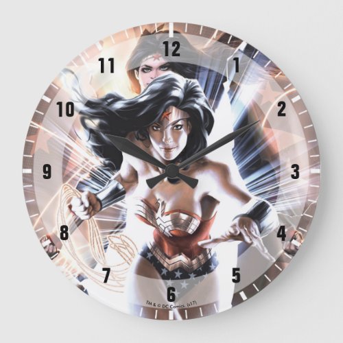 Wonder Woman Comic Cover  609 Variant Large Clock