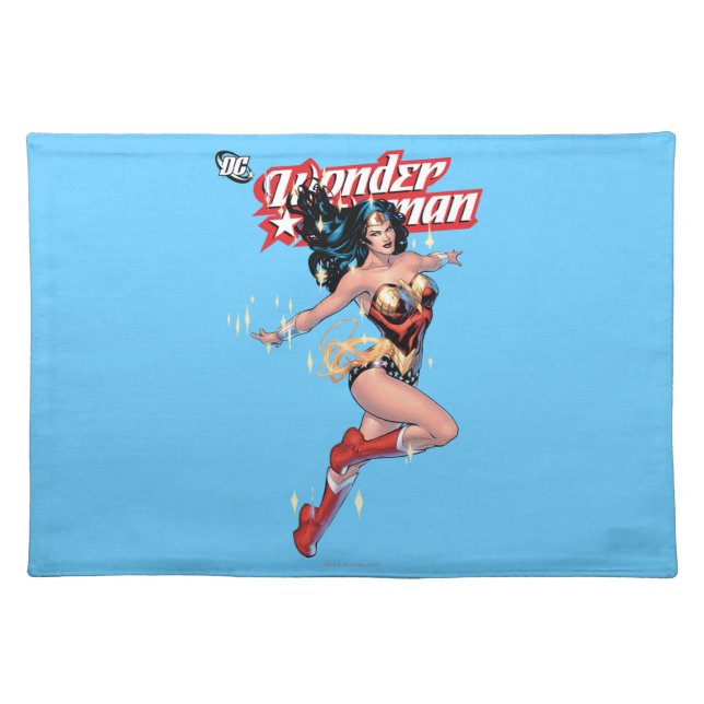 Wonder Woman Comic Cover Cloth Placemat (Front)