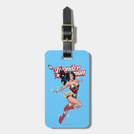 Wonder Woman Comic Cover Luggage Tag