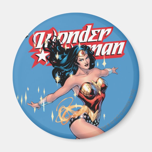 Wonder Woman Comic Cover Magnet (Front)