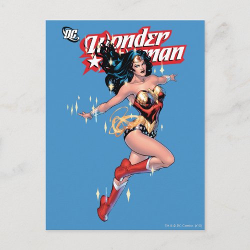 Wonder Woman Comic Cover Postcard