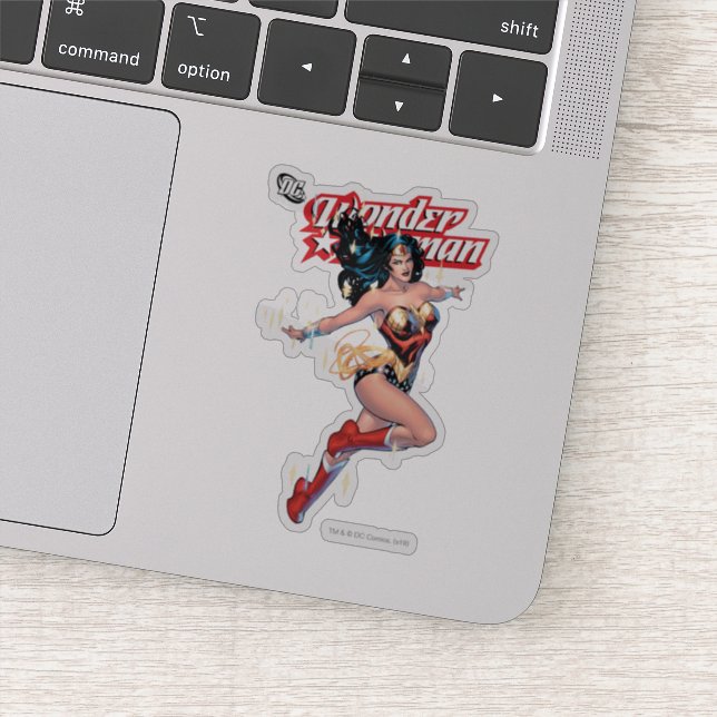 Wonder Woman Comic Cover Sticker (Detail)