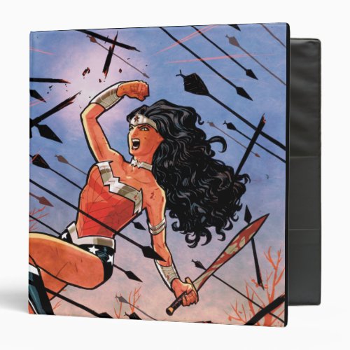 Wonder Woman Cover 1 3 Ring Binder