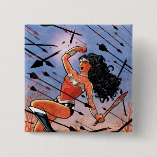 Wonder Woman Cover #1 Pinback Button