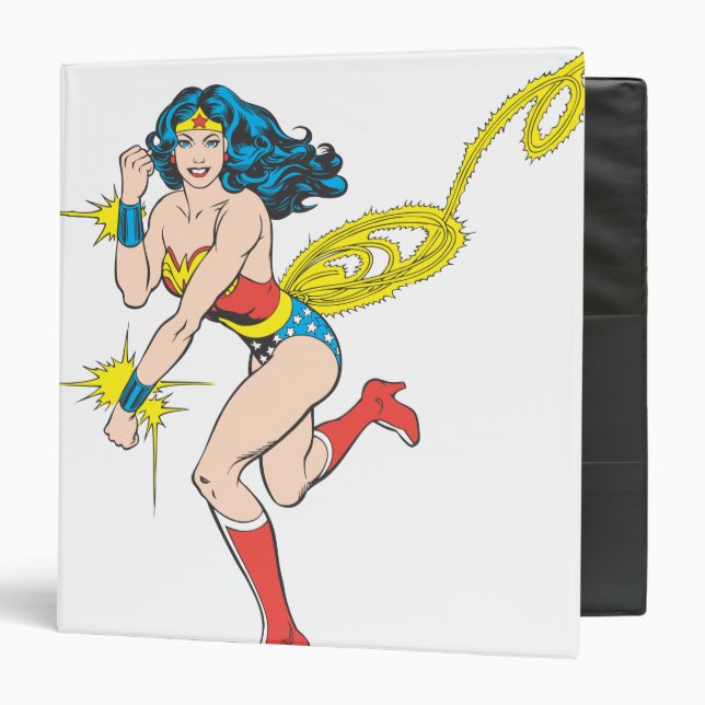 Wonder Woman Cuffs Binder (Front/Inside)