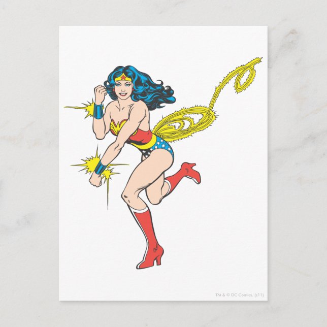 Wonder Woman Cuffs Postcard (Front)