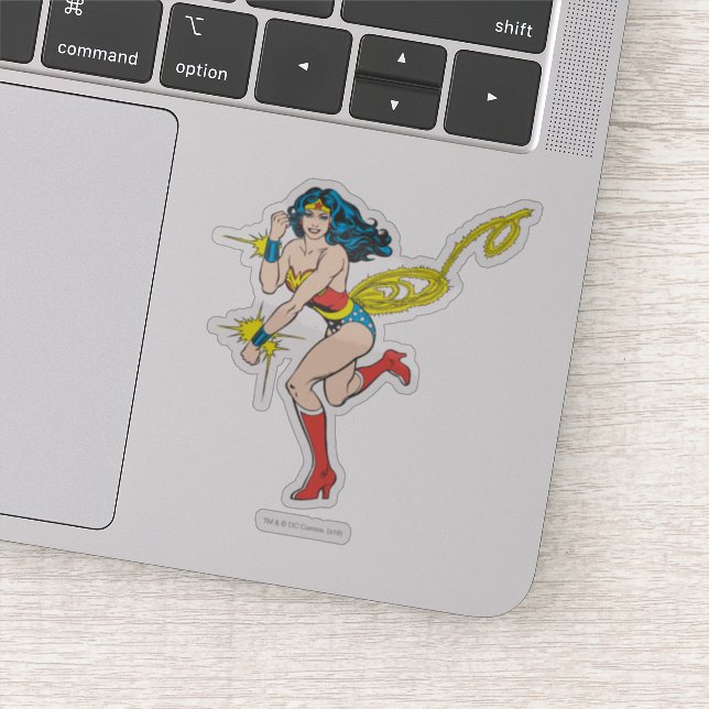 Wonder Woman Cuffs Sticker (Detail)