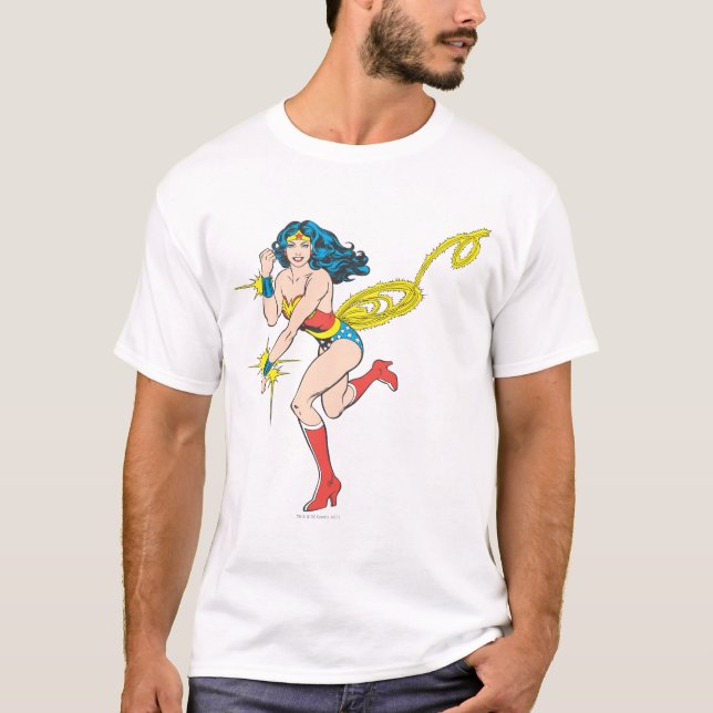 Wonder Woman Cuffs T-Shirt (Front)