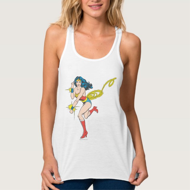 Wonder Woman Cuffs Tank Top (Front)
