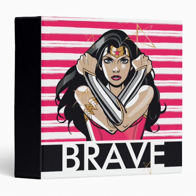 Wonder Woman Defend - Template Binder (Front/Spine)