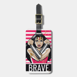 Wonder Woman Defend - Template Luggage Tag