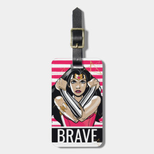 Wonder Woman Defend - Template Luggage Tag