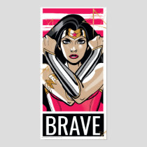 Wonder Woman Defend - Template Poster