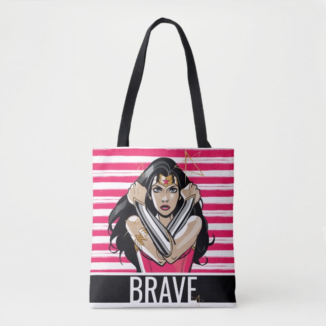 Wonder Woman Defend - Template Tote Bag (Front)