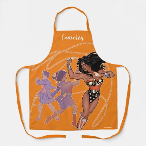 Wonder Woman Diana Prince Transformation Apron