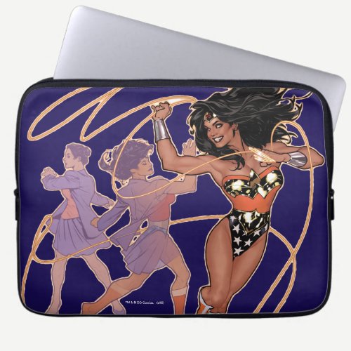 Wonder Woman Diana Prince Transformation Laptop Sleeve