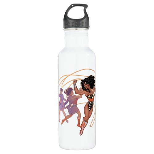 Wonder Woman Diana Prince Transformation Stainless Steel Water Bottle