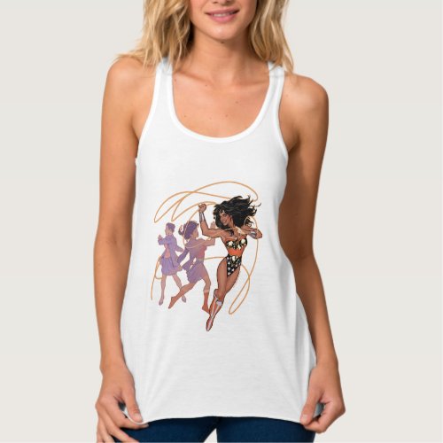 Wonder Woman Diana Prince Transformation Tank Top