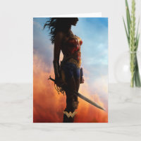 Wonder Woman Duststorm Silhouette Card