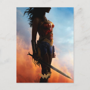 Wonder Woman Duststorm Silhouette Postcard