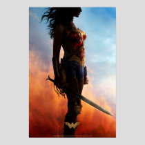 Wonder Woman Duststorm Silhouette Poster