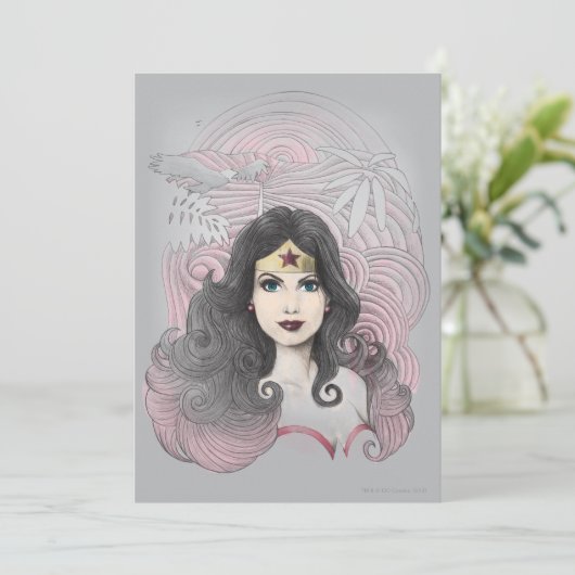 Wonder Woman Eagle and Trees (Standing Front)