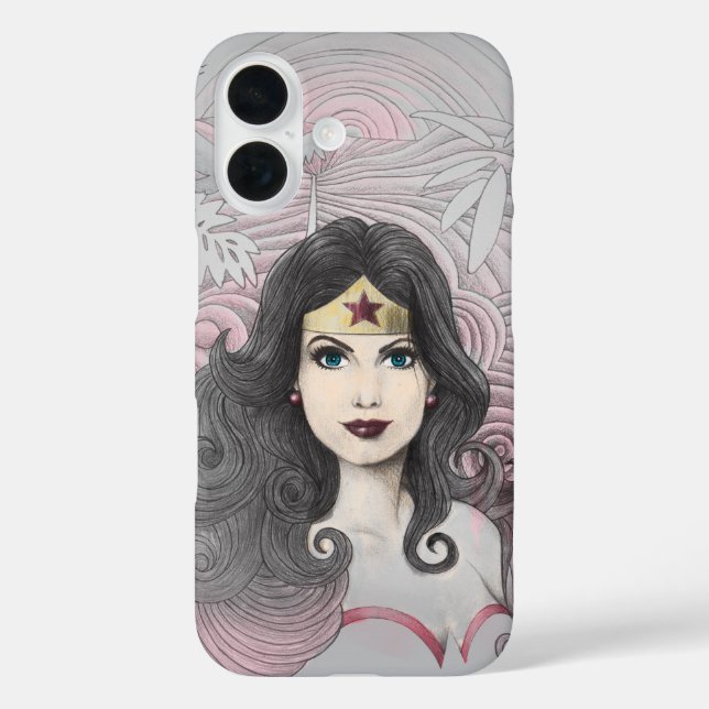 Wonder Woman Eagle and Trees Case-Mate iPhone Case (Back)