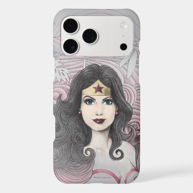 Wonder Woman Eagle and Trees Case-Mate iPhone Case (Back)