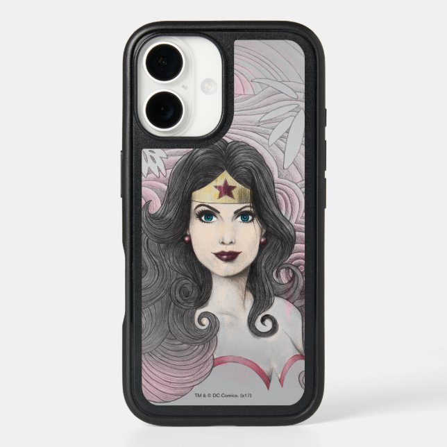 Wonder Woman Eagle and Trees Otterbox iPhone Case (Back)