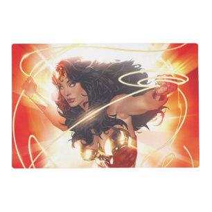 Wonder Woman Encyclopedia Cover Placemat