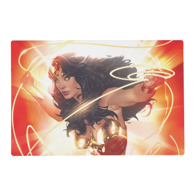 Wonder Woman Encyclopedia Cover Placemat (Front)