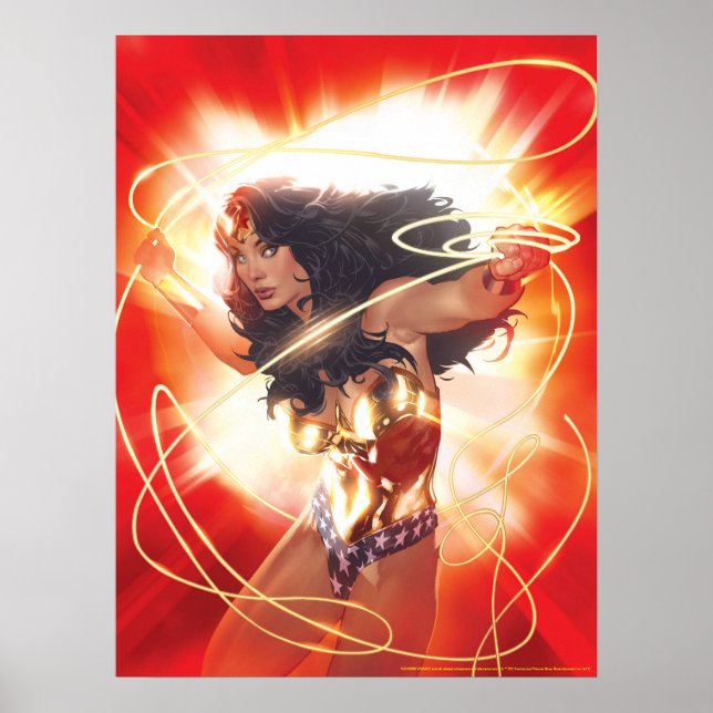 Wonder Woman Encyclopedia Cover Poster (Front)