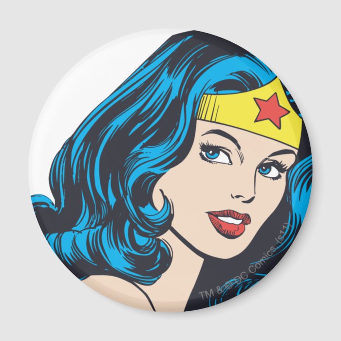 Wonder Woman Face Magnet