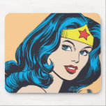 Wonder Woman Face Mouse Pad<br><div class="desc">Classic Wonder Woman</div>