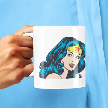 Wonder Woman Face Mug by wonderwoman at Zazzle