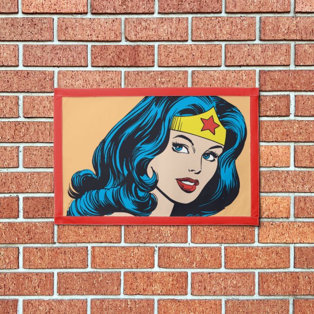 Wonder Woman Face Pennant (Insitu 1)
