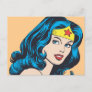 Wonder Woman Face Postcard