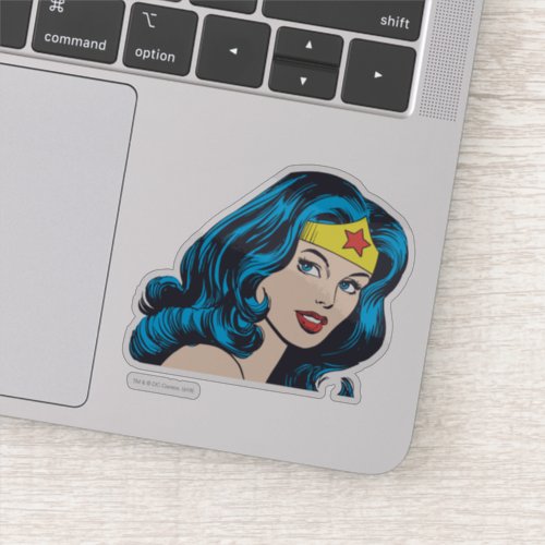 Wonder Woman Face Sticker