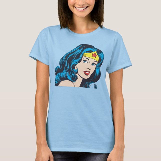 Wonder Woman Face T-Shirt (Front)