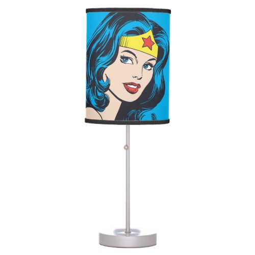 Wonder Woman Face Table Lamp