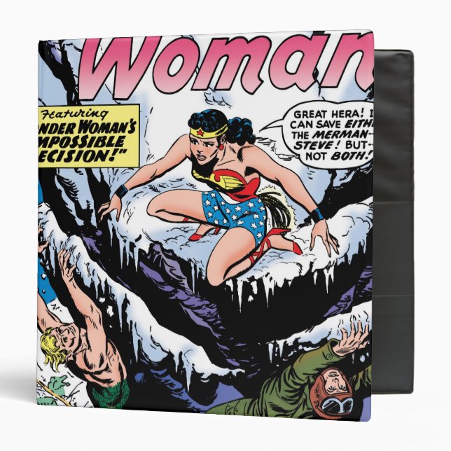 Wonder Woman Featuring Wonder Girl Binder (Front/Inside)