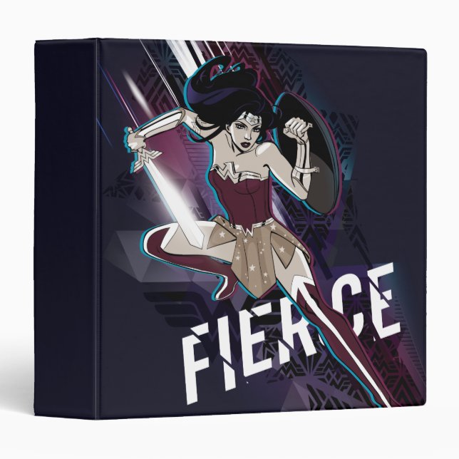 Wonder Woman - Fierce Binder (Front/Spine)