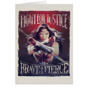 Wonder Woman Fight For Justice Cards
