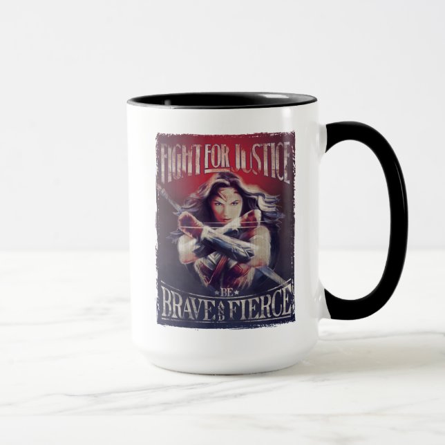 Wonder Woman Fight For Justice Mug (Right)