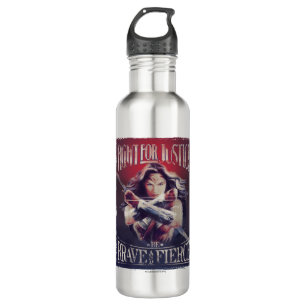 Wonder Woman Fight For Justice Water Bottle