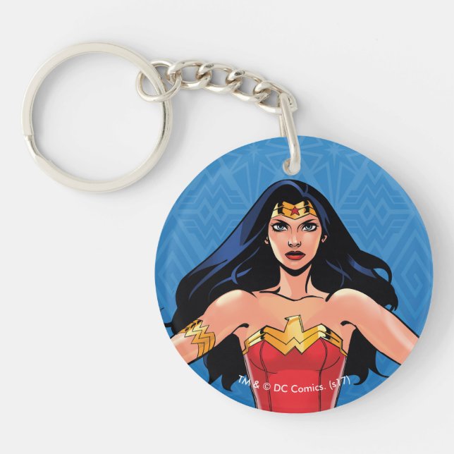 Wonder Woman - Fight For Peace Keychain (Front)