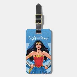 Wonder Woman - Fight For Peace Luggage Tag
