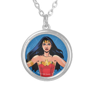 Wonder Woman - Fight For Peace Silver Plated Necklace