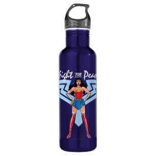 Wonder Woman - Fight For Peace Stainless Steel Water Bottle